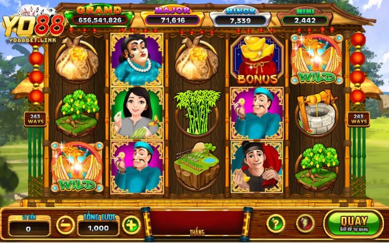 Game Ăn khế trả vàng sử dụng bối cảnh từ câu truyện Cây khế