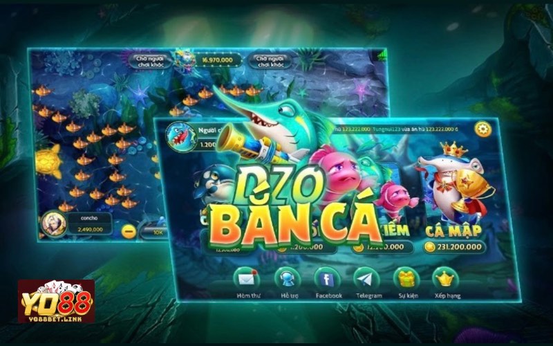 Bắn Cá Jackpot Yo88: Cổng game hàng đầu, tỷ lệ thắng cao