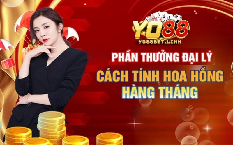 Công thức tính hoa hồng dành cho đại lý Yo88