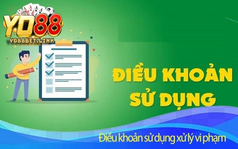 Điều khoản sử dụng Yo88 về hình thức xử lý