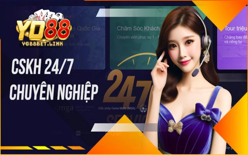 Kênh liên hệ Yo88 có đội ngũ CSKH tận tâm