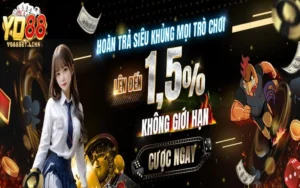 Khuyến Mãi Hoàn Trả Lên Đến 1,5% Tại Cổng Game Bài Yo88