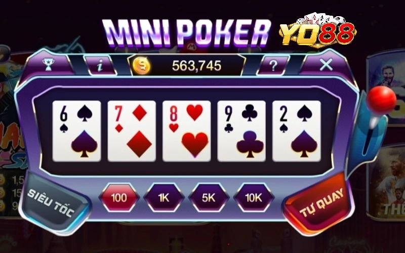 Giới thiệu chung về Mini Poker Yo88