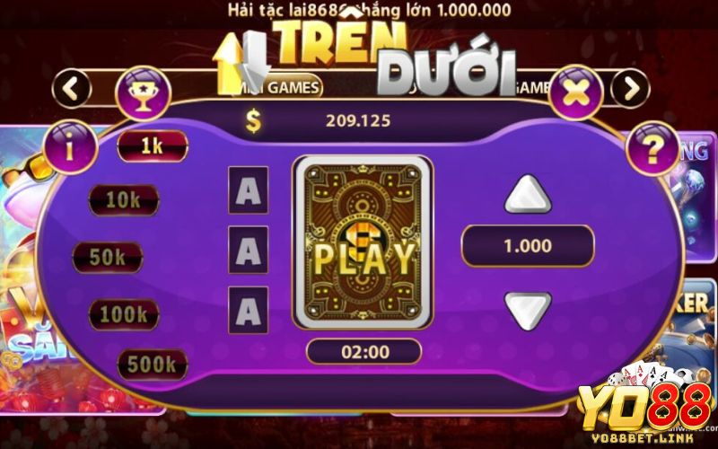 Giới Thiệu Chi Tiết Nhất Game Bài Trên Dưới Yo88 Hot 2024